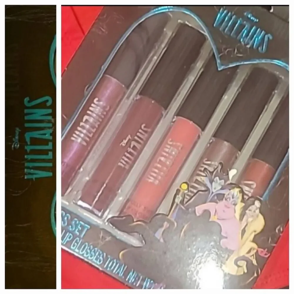 Taste Beauty Disney The Villians Lip Gloss Set‎